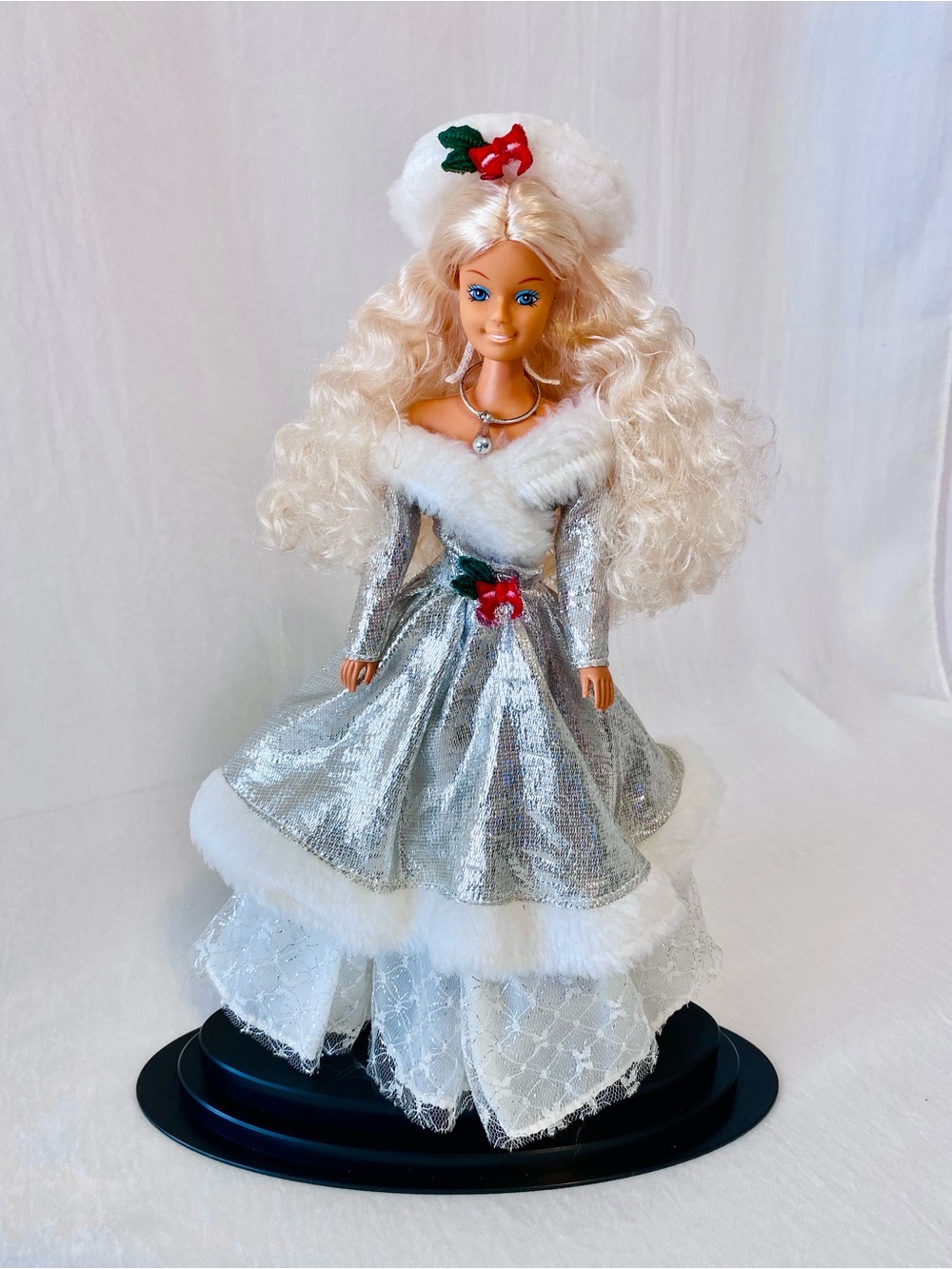Barbie Silver and White Holiday Collector Doll